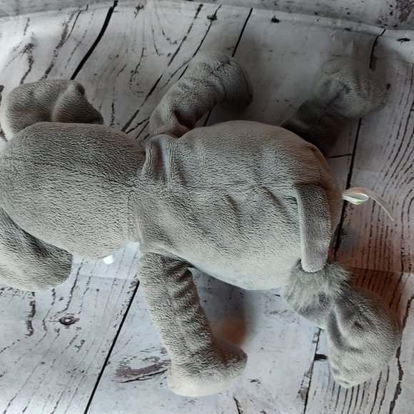 Animal Adventure plush elephant stuffed animal toy 10" - Picture 4 of 7
